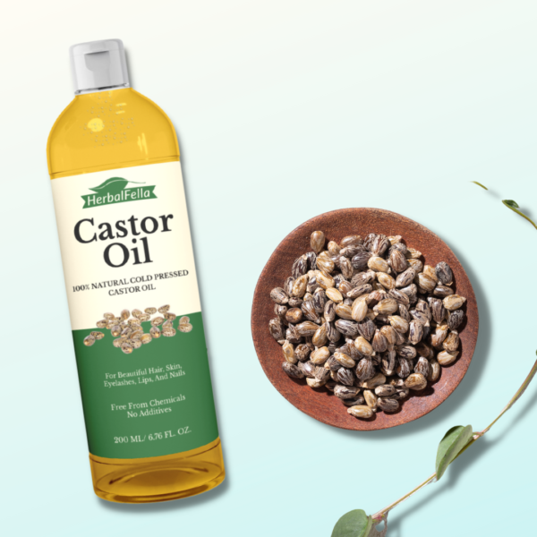 HerbalFella Pure Castor Oil - Image 2